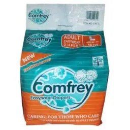 Comfrey Adult Pant type Easy Wear Diapers Large - 10's Disposable (PACK OF 10) image 1