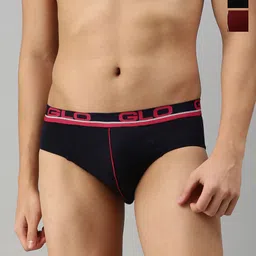 Lux Cozi Pack Of 3 Pure Cotton Basic Briefs LUX_GLO_BRF_AST2_3PC-picture-39