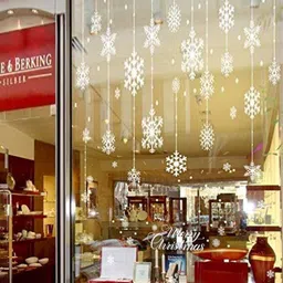 Jaamso Royals White Merry Christmas With Star Wall Sticker-image-85