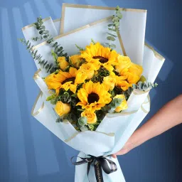 Sunshine Draped In Blue Sky image 3