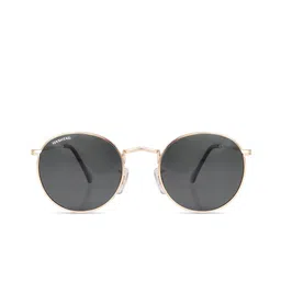 HASHTAG EYEWEAR Unisex Round Sunglasses With Polarised and UV Protected Lens HT2025 image 3