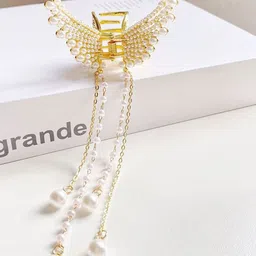 PolluxCraft Women Alligator Butterfly Hair Clip image 2