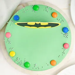Scrummy Batman Theme Cake image 3