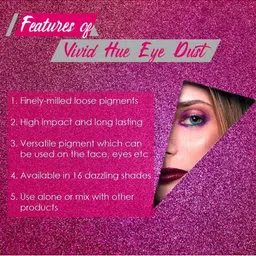BeautyRelay London Shade Story Vivid Hue Eye Dust Sparkle Eyeshadow - Cocoa Glaze image 3