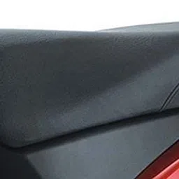 Guance Thread Fitting Artificial Leather Waterproof Seat Cover for Honda Activa 125 2018 (Black) image 2