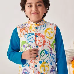 pspeaches Boys Regular Kurta with Pyjamas image 2