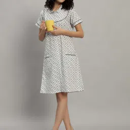 SEPHANI Women Black Nightdress-image-37