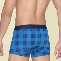 XYXX Men Pack Of 2 Modal Checked Trunks XYTRNK2PCKN705 image 4