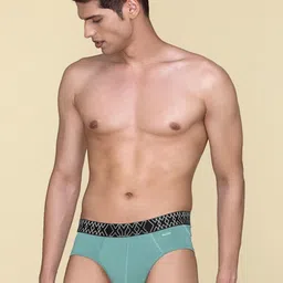 XYXX Men Pack Of 3 Combed Cotton Basic Briefs XYBRF3PCKN856 image 2