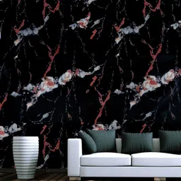 Jaamso Royals Abstract Print Self Vinyl Adhesive Wallpaper-picture-10