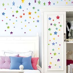 Asian royal White & Blue Printed Self Adhesive Wall Sticker-picture-41