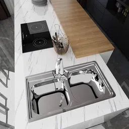 Jaamso Royals White Wire Marble Glossy Granite Peel & Stick Self Adhesive Wallpaper-image-82