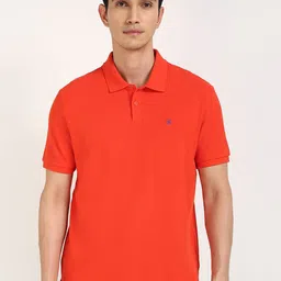 Calvin Klein Jeans Men Solid Polo Collar Cotton T-shirt-picture-45