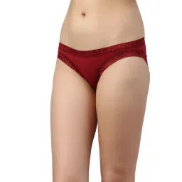 Enamor Antimicrobial & Stain Bikini Panty-MB20 Multi-Color (Pack of 2) Assorted Pack image 3