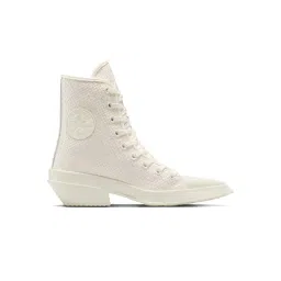 Converse Women Chuck 70 De Luxe Pointed High Top Beige Sneakers image 4