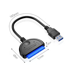 USB3.0 to SATA 2.5, Inch External Hard Disk, Data Cable image 2