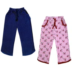 IndiWeaves Girls Pack of 2 Mid-Rise Cotton Printed Capris-picture-17