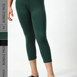 BAESD Girls Pack Of 2 Skinny Fit Capris-picture-22