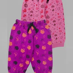 BAESD Girls Printed Pure Cotton Capris-image-29
