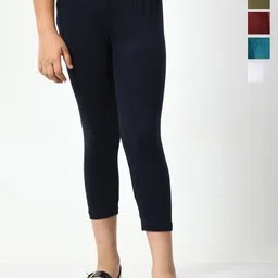 BAESD Girls Pack Of 5 Mid-Rise Capris-picture-17