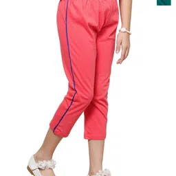 BAESD Girls Pack Of 2 Mid-Rise Pure Cotton Capris-picture-51