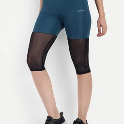 WAYLENE Women Colourblocked Capris image 2