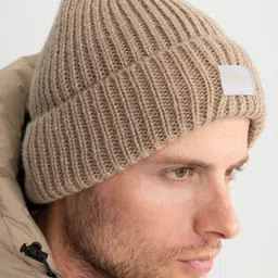 DeFacto Men Self Design Beanie image 1