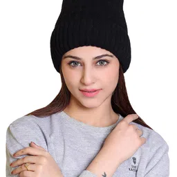 Gajraj Unisex Self Design Woollen Beanie-picture-21