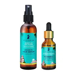 Pilgrim Look Your Best Face Serum & Hair Serum Combo For Silky Hair-image-73
