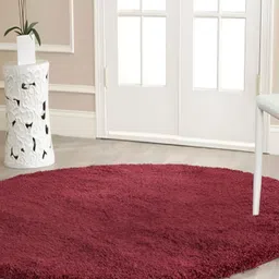 Shopgallery Maroon Geometric Anti-Skid Carpet-picture-23