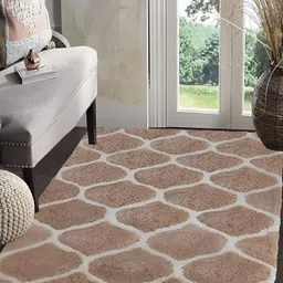 Shopgallery Cream Geometric Anti-Skid Carpet-picture-27