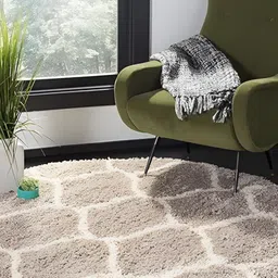 Shopgallery Cream & Beige Geometric Anti-Skid Carpet-picture-13