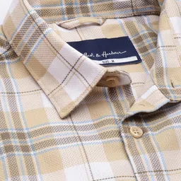 Mast & Harbour Drop-Shoulder Sleeves Checked Relaxed Fit Casual Shirt image 2