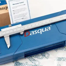 Dasqua 1380-3005 0-150Mm/0-6" Monoblock Vernier Caliper Stainless Steel Made. image 1
