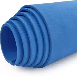 Foxhill Ethylene Vinyl Acetate Exercise Mat For Home - Anti Slip, Kids Size, Gym Mat - 4Mm, Blue image 2