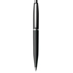 Sheaffer Black With Chrome Trim VFM Ballpoint Pen & Notebook image 1