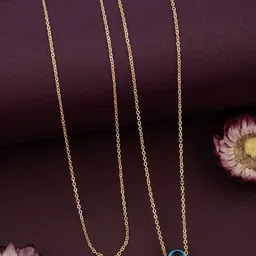 DressBerry Set Of 2 Gold-Plated Antique Chains image 1