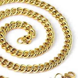 KARISHMA KREATIONS Unisex Gold-Plated Chain image 4