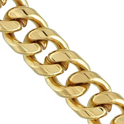 KARISHMA KREATIONS Unisex Gold-Toned Gold-Plated Chain image 3