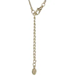 Estele Gold-Plated Kundan-Studded Pendent With Chain image 4