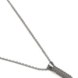 MINUTIAE Men Screw Pendant With Chain image 4