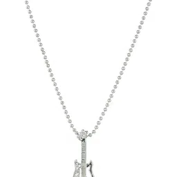 MEMOIR Guitar Pendant With Chain-picture-44