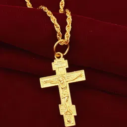 MEMOIR Brass-Plated Pendants with Chains-picture-21