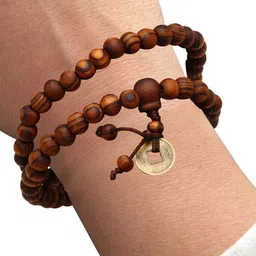 MEMOIR Men Handcrafted Beaded Wraparound Bracelet-picture-12