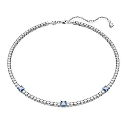 SWAROVSKI Rhodium-Plated Crystals Studded Necklace-picture-53