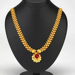 KARISHMA KREATIONS Gold-Plated Necklace-picture-24