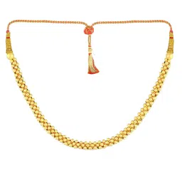 KARISHMA KREATIONS Gold-Plated Beads Beaded Necklace-image-78
