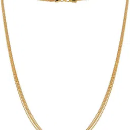 MEMOIR Unisex Brass Gold-Plated Necklace-picture-46