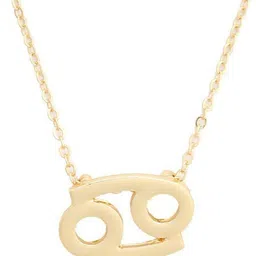 DESTINY JEWELS Gold-Plated Cancer Zodiac Pendant Symbol Zodiac Sign Necklace-image-80