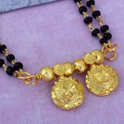 MEMOIR Gold-Plated Beaded Mangalsutra-picture-40